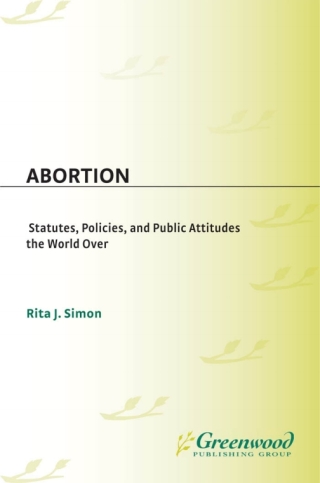 Imagen de portada: Abortion 1st edition 9780275960612