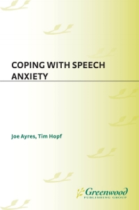 Cover image: Coping with Speech Anxiety 1st edition