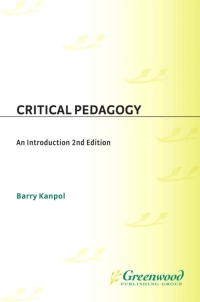 Imagen de portada: Critical Pedagogy 2nd edition 9780897895521