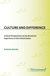 صورة الغلاف: Culture and Difference 1st edition