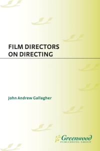 Cover image: Film Directors on Directing 1st edition