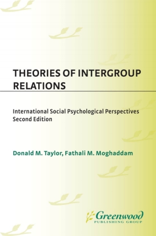 Omslagafbeelding: Theories of Intergroup Relations 2nd edition