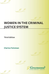 Cover image: Women in the Criminal Justice System 3rd edition
