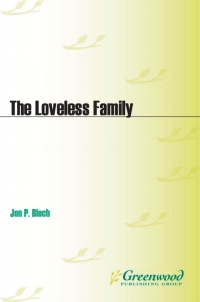 Cover image: The Loveless Family 1st edition