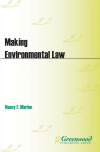 Immagine di copertina: Making Environmental Law 1st edition