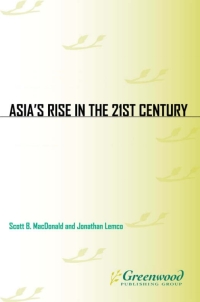 Omslagafbeelding: Asia's Rise in the 21st Century 1st edition