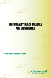 Cover image: Historically Black Colleges and Universities 1st edition 9780313394157