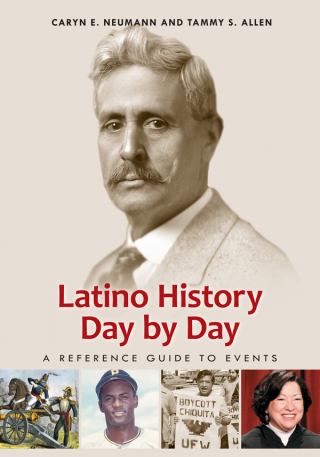 Cover image: Latino History Day by Day: A Reference Guide to Events 9780313396410