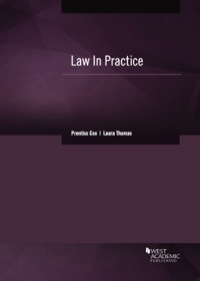 Cover image: Cox and Thomas's Law in Practice 9780314290779
