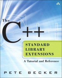 Cover image: The C++ Standard Library Extensions 1st edition 9780321467997