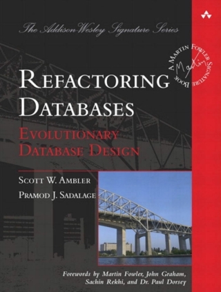 Cover image: Refactoring Databases 1st edition 9780321774514