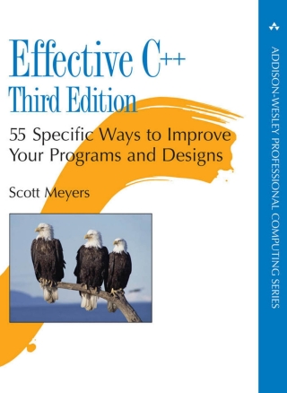 Cover image: Effective C++ 3rd edition 9780321515827