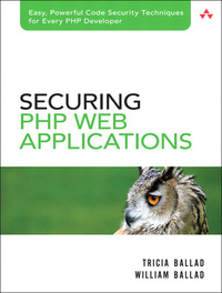 Cover image: Securing PHP Web Applications 1st edition 9780321534347