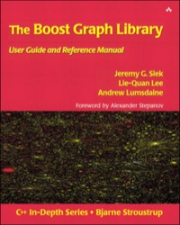 Cover image: Boost Graph Library, The 1st edition 9780201729146