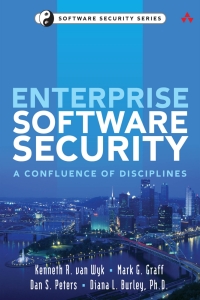 Cover image: Enterprise Software Security 1st edition 9780321604118