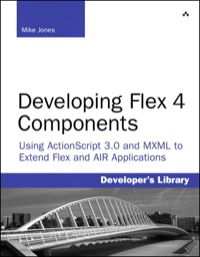 Imagen de portada: Developing Flex 4 Components 1st edition 9780321604132