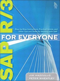 Cover image: SAP R/3 for Everyone 1st edition 9780131860858