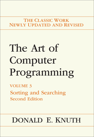 Cover image: The Art of Computer Programming 2nd edition 9780201896855