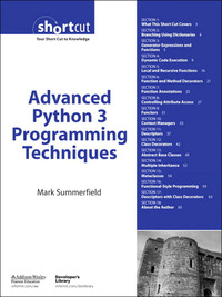 Cover image: Advanced Python 3 Programming Techniques 1st edition 9780321637710