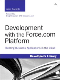 Immagine di copertina: Development with the Force.com Platform 1st edition 9780321648044