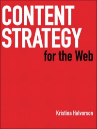 Cover image: Content Strategy for the Web 1st edition 9780321620064