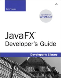 Cover image: JavaFX Developer's Guide 1st edition 9780321648952