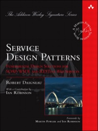 Cover image: Service Design Patterns 1st edition 9780321544209