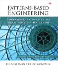 Cover image: Patterns-Based Engineering 1st edition 9780321574282