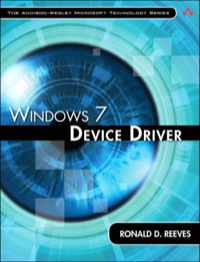 Cover image: Windows 7 Device Driver 1st edition 9780321670212