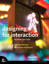 Cover image: Designing for Interaction 2nd edition 9780321679420