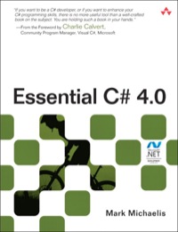 Cover image: Essential C# 4.0 3rd edition 9780321694690