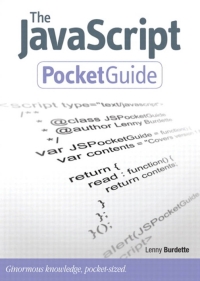 Imagen de portada: JavaScript Pocket Guide, The 1st edition 9780321700957