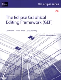 Omslagafbeelding: Eclipse Graphical Editing Framework (GEF), The 1st edition 9780321718389