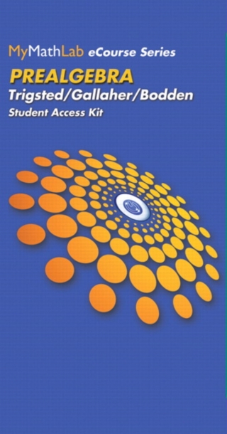 Cover image: MyLab Math Access Code (24 month) for Prealgebra 1st edition 9780321783455