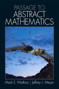 Cover image: Passage to Abstract Mathematics 1st edition 9780321738639