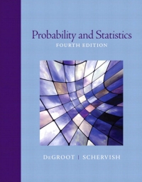 Cover image: Probability and Statistics 4th edition 9780134995472