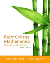 Cover image: Basic College Mathematics through Applications 5th edition 9780321733399