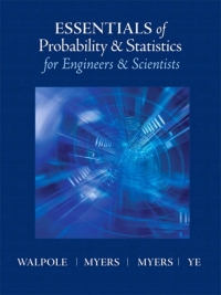 Cover image: Essentials of Probablity & Statistics for Engineers & Scientists 1st edition 9780321783738