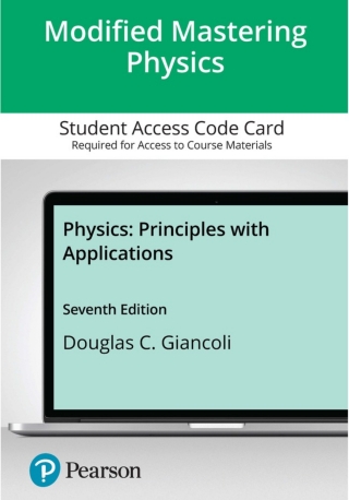 Cover image: Mastering Physics with Pearson eText Access Code (24 Months) for Physics: Principles with Applications 7th edition 9780321869661