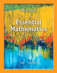Cover image: Essential Mathematics 4th edition 9780321845054