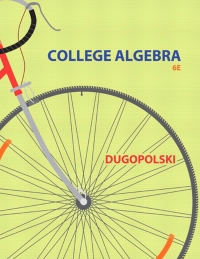 Cover image: College Algebra 6th edition 9780321916600