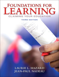 Omslagafbeelding: Foundations for Learning: Claiming Your Education 3rd edition 9780132318068