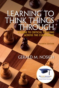 Cover image: Learning to Think Things Through 4th edition 9780137085149