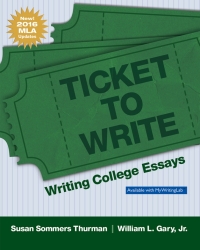 Cover image: Ticket to Write 1st edition 9780134678788