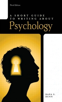 Cover image: A Short Guide to Writing About Psychology 3rd edition 9780205752812