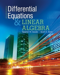 Cover image: Differential Equations and Linear Algebra 4th edition 9780321964670