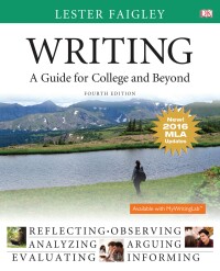 Cover image: Writing: A Guide for College and Beyond 4th edition 9780134586359