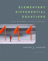 Cover image: Elementary Differential Equations with Boundary Value Problems 2nd edition 9780321288356