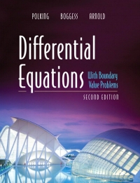 Cover image: Differential Equations with Boundary Value Problems 2nd edition 9780134689500
