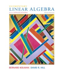 Cover image: Elementary Linear Algebra with Applications 9th edition 9780134718538